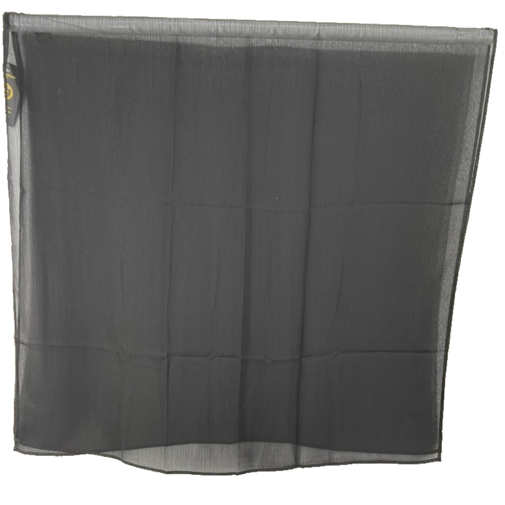 NWT Kathy Ireland Beach Cover Up Sarong Size‎ L Black Swim Wrap 34"x 62"
